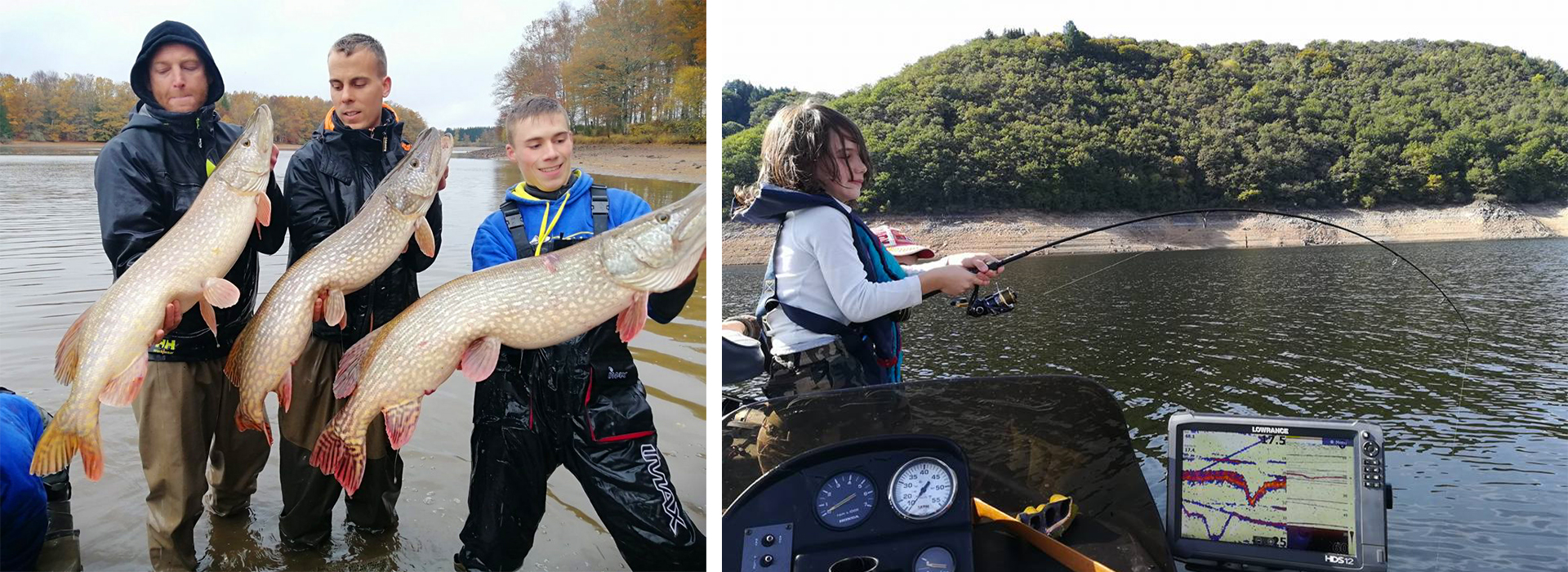 Slider Guide de pêche en Auvergne