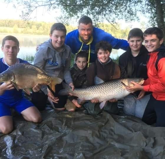 Séance initiation à la pêche