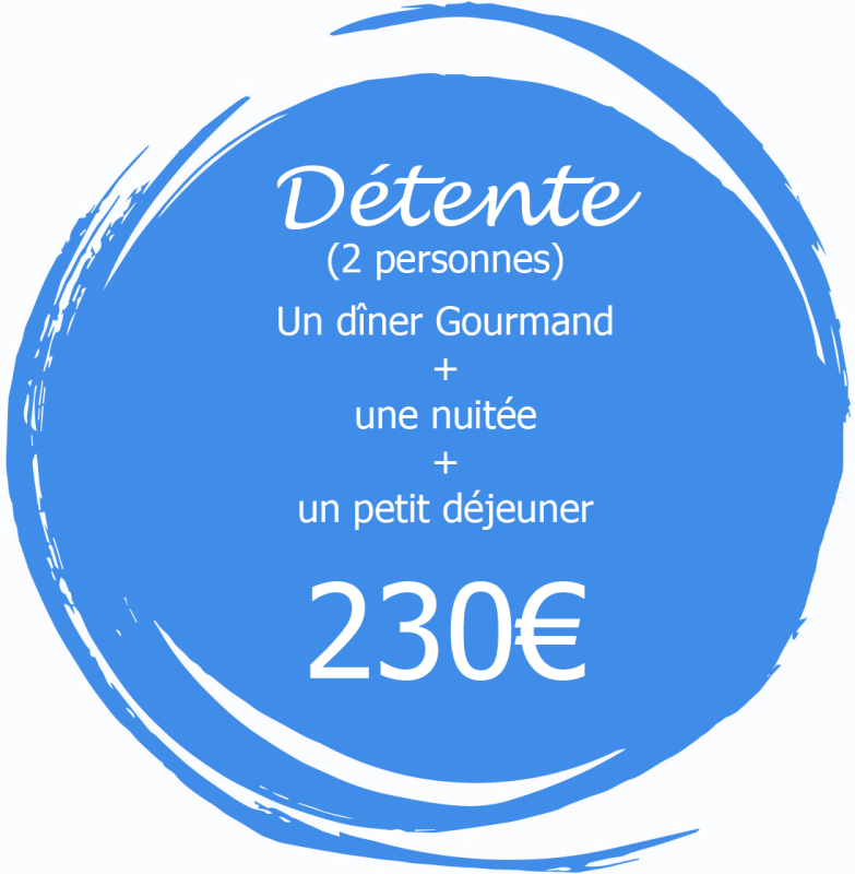 Bon cadeau 230€ Nuit repas