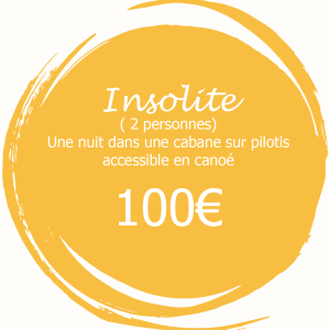 Bon cadeau nuit insolite creuse
