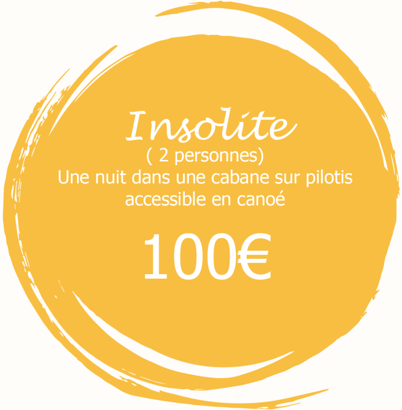 Bon cadeau nuit insolite creuse
